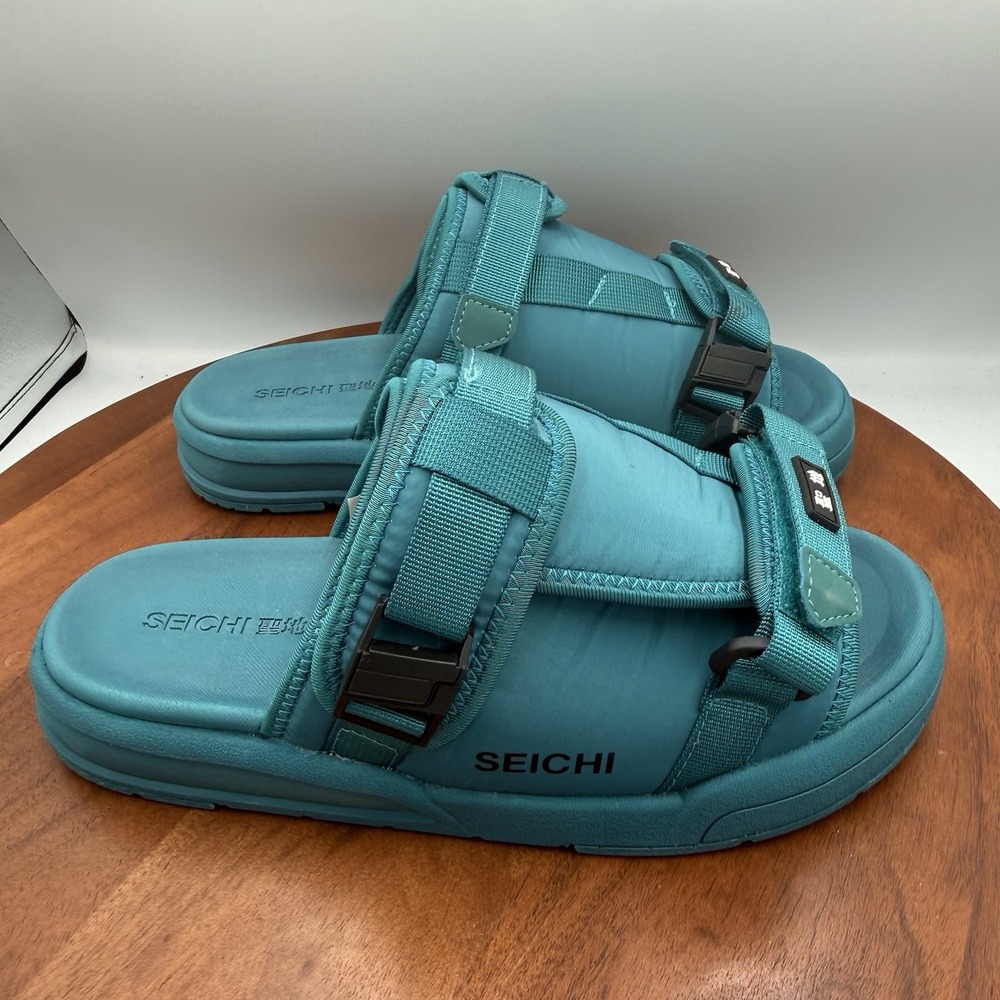 SEICHI‎ Yoroi V2 Japanese Streetwear Sandals Forest Green Men's Size 10/EU 43